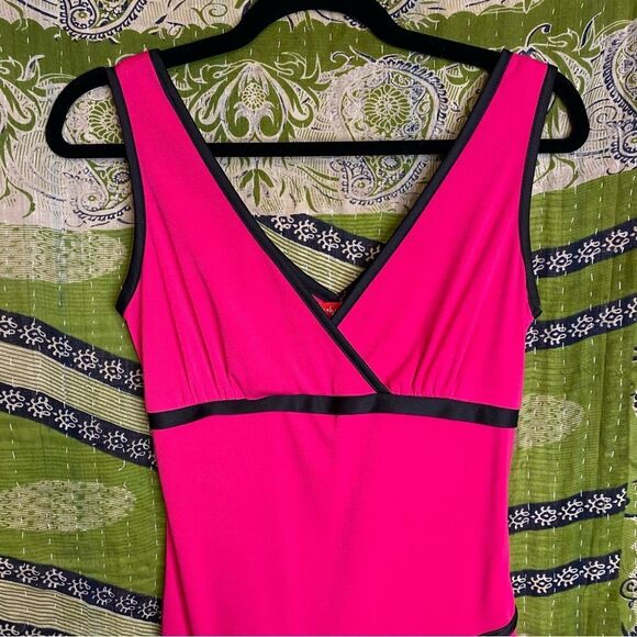 Y2K Ruby Rox Pink Sleeveless Midi Dress Size Small - Picture 2 of 10